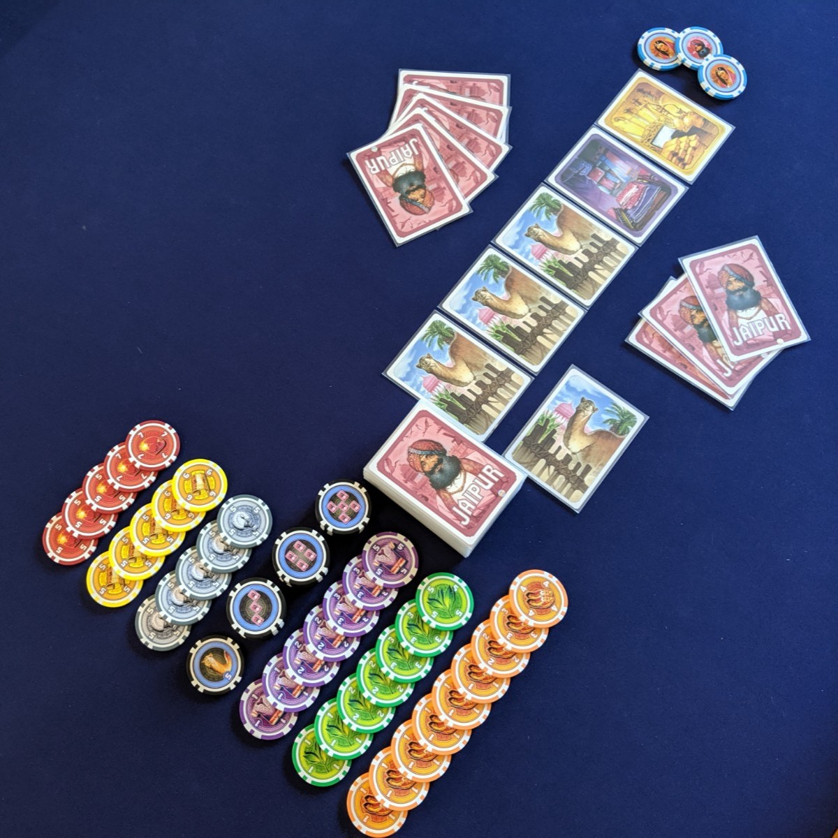 Big Build My Custom Box Poker Chip Tokens For New Jaipur